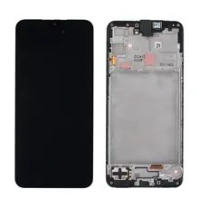 LCD Incell For Galaxy A16 4G EU Black With Frame Not Original White Box
