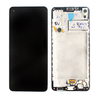 LCD Oled For Galaxy A26 Black With Frame Not Original White Box
