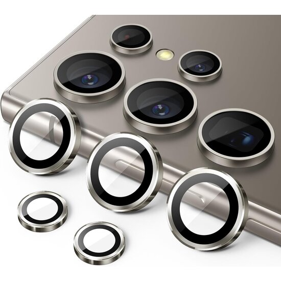 GREEN ON Camera Glass Shield Protection For Galaxy S25 Edge