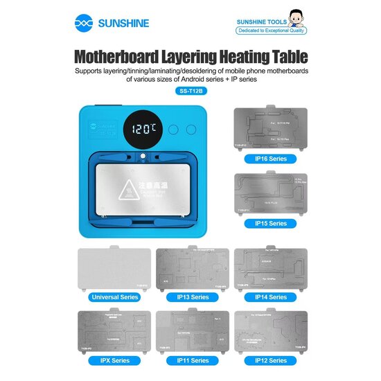 SUNSHINE SS-T12B Intelligent Maintenance Heater / Upgrade to IP16 (13-in-1)