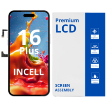 LCD Excellent Screen Assembly For IPhone 16 Plus Incell White Box