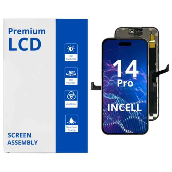LCD Excellent Screen Assembly For IPhone 14 Pro Incell White Box