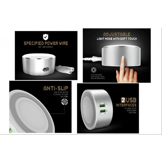 LDNIO Ldnio Charger & LED Lamp - A2208