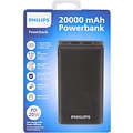 POWERBANK Philips Powerbank 20000 mAh 20 watt 4 Poorten Snellaadfunctie POWERBANK