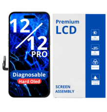 LCD Diagnosable Hard Oled Excellent For IPhone 12 / 12 Pro  White Box