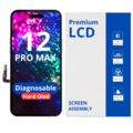 LCD Diagnosable Hard Oled Excellent For IPhone 12 Pro Max White Box
