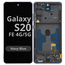 LCD Soft Oled For Galaxy S20FE 4G / 5G G780 / G781 Navy with Frame Non Original White Box