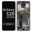 LCD Soft Oled For Galaxy S20 Ultra Gray with Frame Non Original White Box