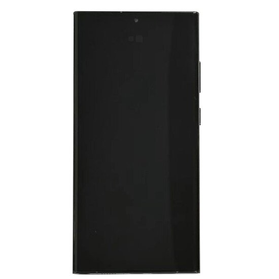 LCD Soft Oled For Galaxy S23 Ultra Green with Frame Non Original White Box