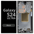 LCD Soft Oled For Galaxy S24 Ultra Black with Frame Non Original White Box