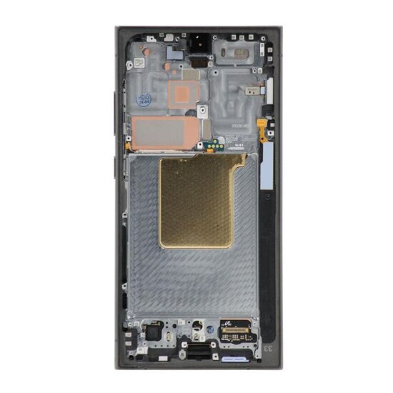 LCD Soft Oled For Galaxy S24 Ultra Black with Frame Non Original White Box
