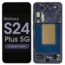 LCD Soft Oled For Galaxy S24 Plus Violet with Frame Non Original White Box