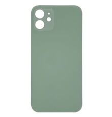 Big Hole Back Cover Glass For IPhone 12 (No Logo) (Green)