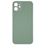 Big Hole Back Cover Glass For IPhone 12 (No Logo) (Green)