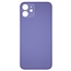 Big Hole Back Cover Glass For IPhone 12 (No Logo) (Purple)