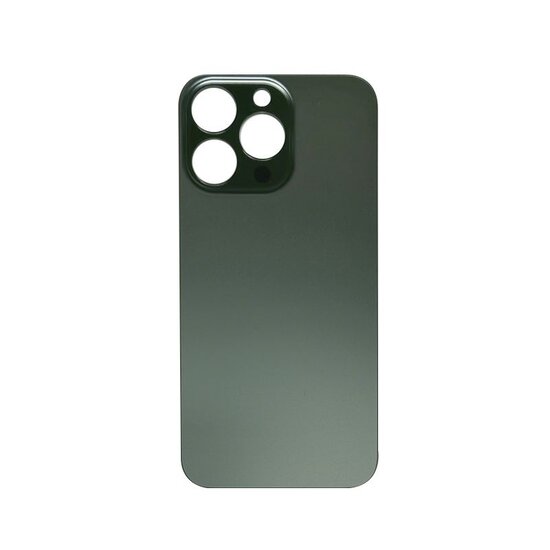 Big Hole Back Cover Glass For IPhone 13 Pro (No Logo) (Green)