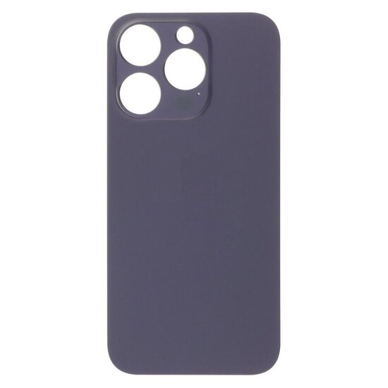 Big Hole Back Cover For IPhone 14 Pro (No Logo) (Purple)