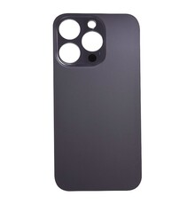 Big Hole Back Cover For IPhone 14 Pro Max (No Logo) (Black)