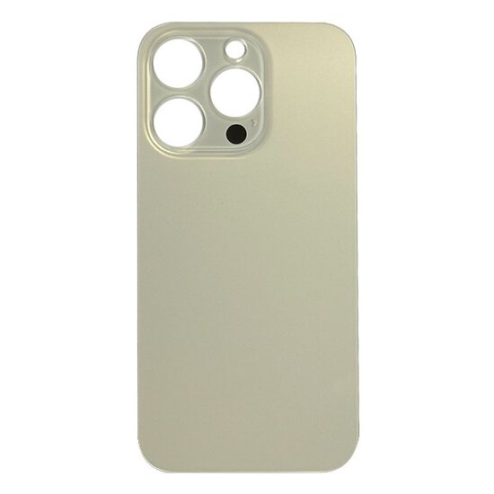 Big Hole Back Cover For IPhone 14 Pro Max (No Logo) (Gold)
