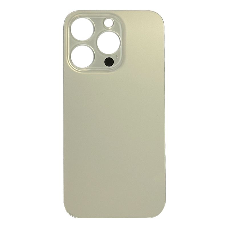 Big Hole Back Cover For IPhone 14 Pro Max (No Logo) (Gold)