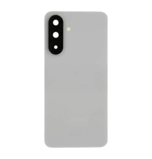 Back Cover with Camera Lens for Samsung A56 (No Logo) (Light Gray)