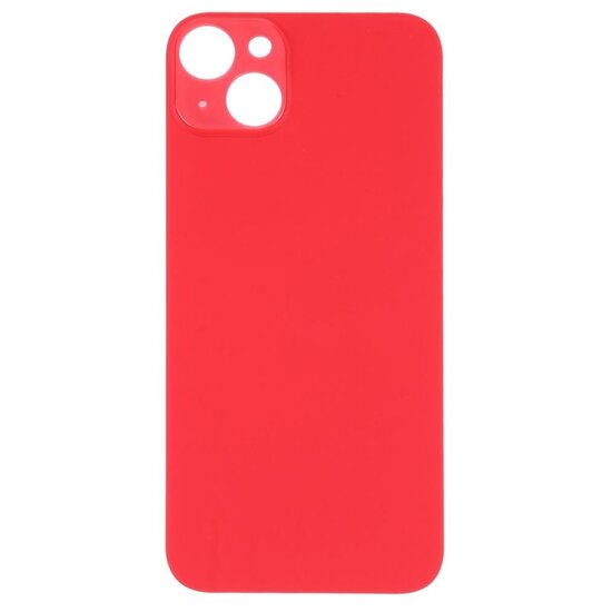 Big Hole Back Cover For IPhone 14 (No Logo) (Red)