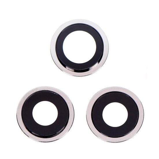 Camera Lens Glass With Frame For IPhone 12 Pro MT Tech