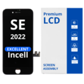 LCD Excellent Without Steel plate For IPhone SE 2022 Black  incell White Box
