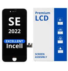 LCD Excellent  For IPhone SE 2022 Black  incell White Box