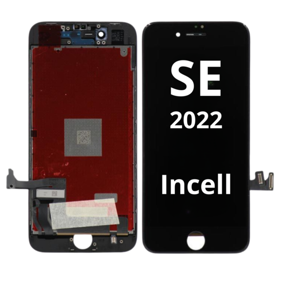 LCD Screen Assembly For IPhone  SE 2022  Black Incell White Box