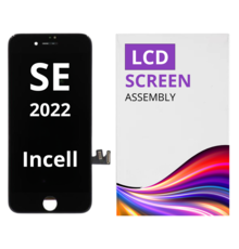 LCD Screen Assembly For IPhone  SE 2022  Black Incell White Box