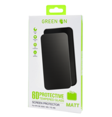 Glass GREEN ON Matt Privacy 3D Protection Glass For IPhone 17 Pro