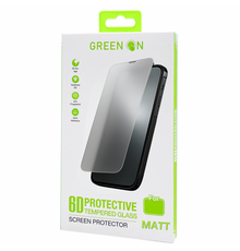 Glass GREEN ON Matt Pro 3D Glass For IPhone 17 Pro