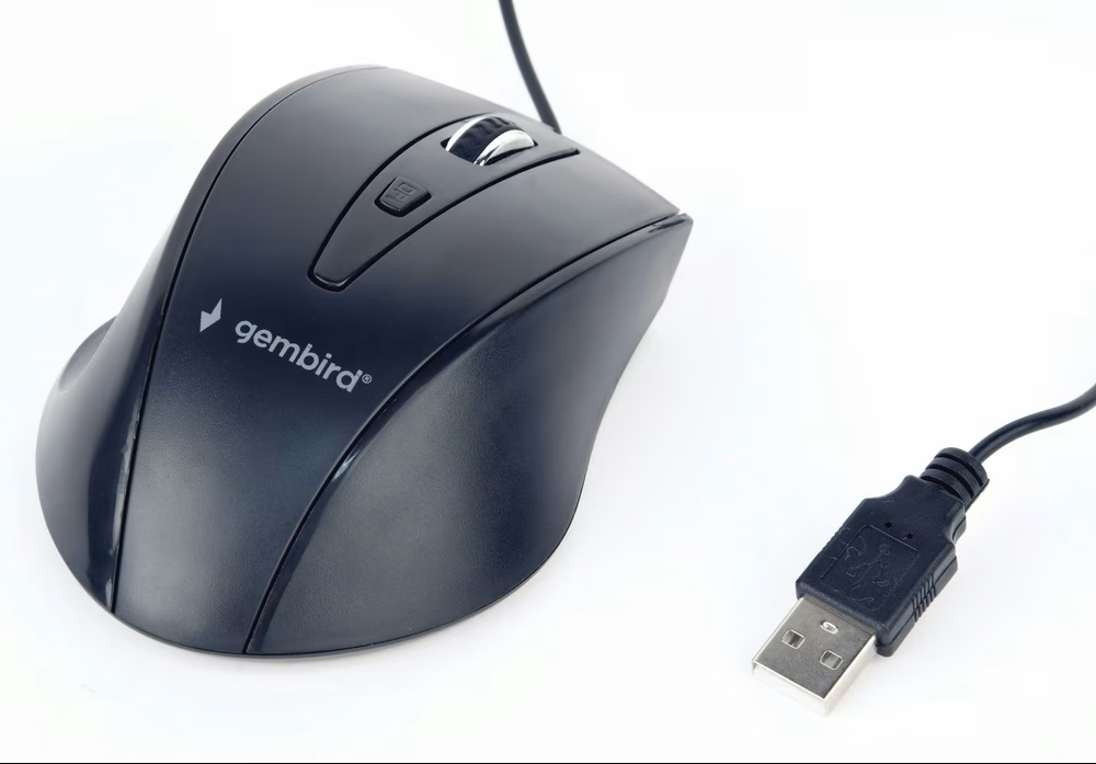 Gembird Wired Mouse MUS-4B-02, foto 2 van 4