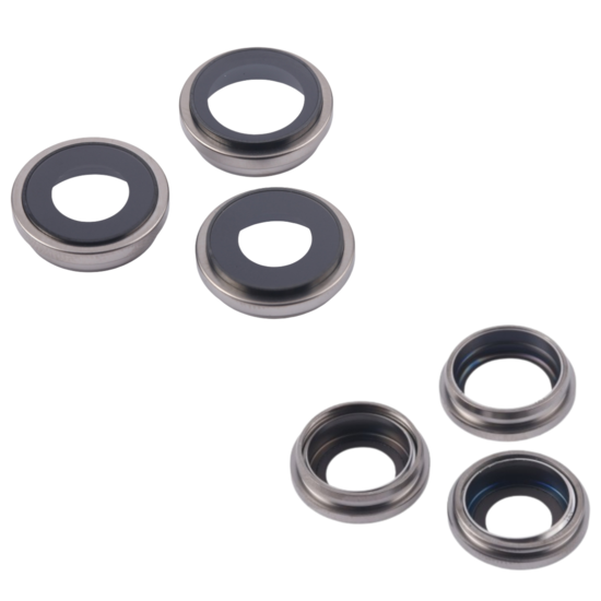 Camera Lens Glass with Frame for IPhone 16 Pro / 16 Pro Max MT Tech