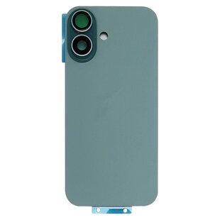 Back Cover with Camera Lens for IPhone 16 (No Logo) (Green)