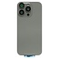 Back Cover with Camera Lens for IPhone 16 Pro Max (No Logo) (Natural Titanium)