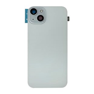 Back Cover with Camera Lens for IPhone 15 (No Logo) (Blue)