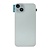 Back Cover with Camera Lens for IPhone 15 Plus (No Logo) (Blue)