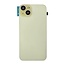 Back Cover with Camera Lens for IPhone 15 (No Logo) (Yellow)