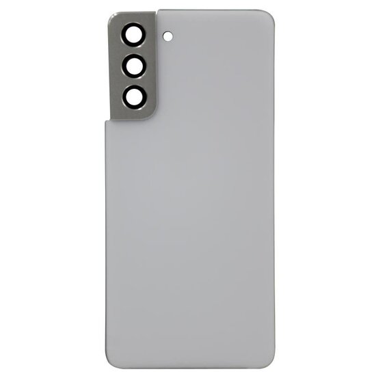 Back Cover with Camera Lens for Galaxy S21 MT Tech (Non Original) (Phantom White)