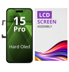 LCD Hard Oled For IPhone 15 Pro White Box