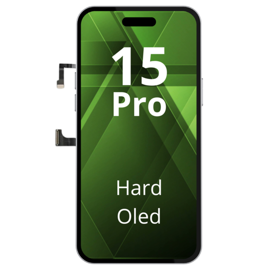 LCD Hard Oled For IPhone 15 Pro White Box