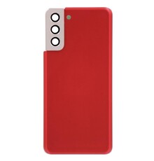 Back Cover with Camera Lens for Galaxy S21 Plus (Non Original) (Phantom Red)