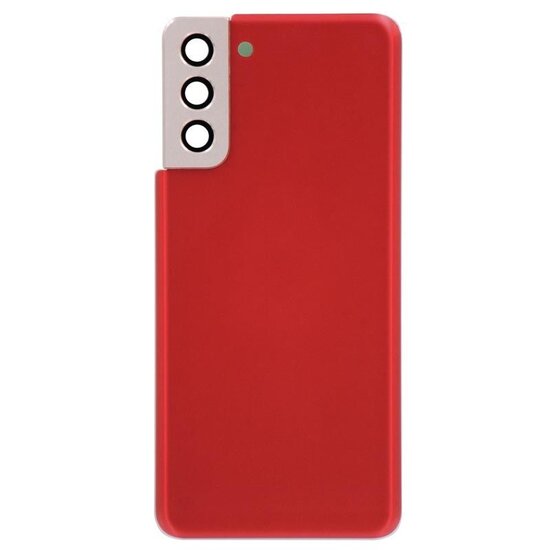 Back Cover with Camera Lens for Galaxy S21 Plus (Non Original) (Phantom Red)