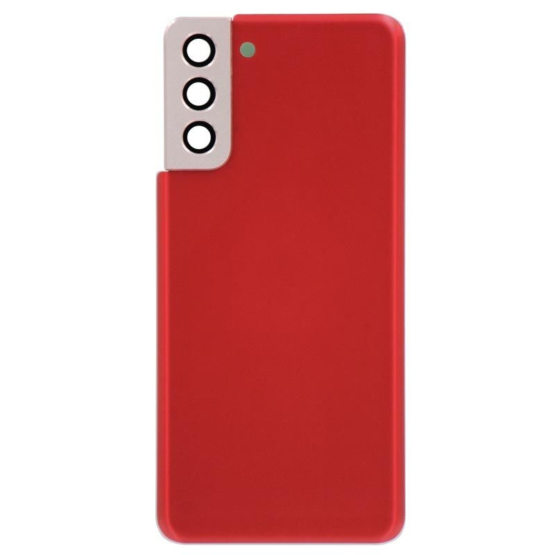 Back Cover with Camera Lens for Galaxy S21 Plus (Non Original) (Phantom Red)