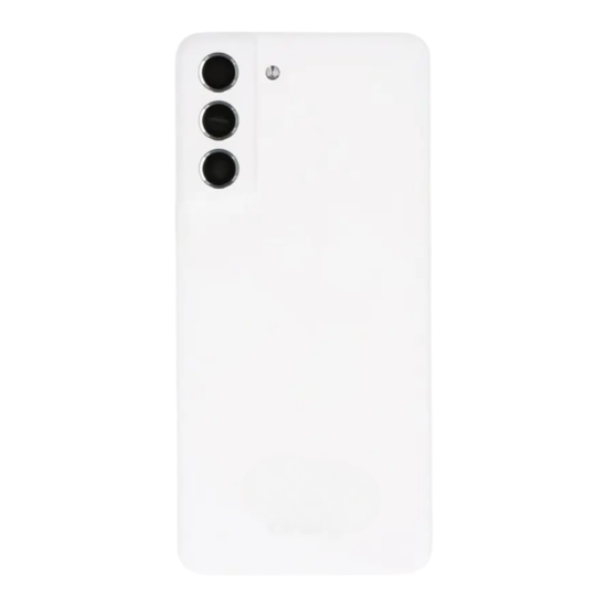 Back Cover with Camera Lens for Galaxy S21 FE MT Tech (Non Original) (White)