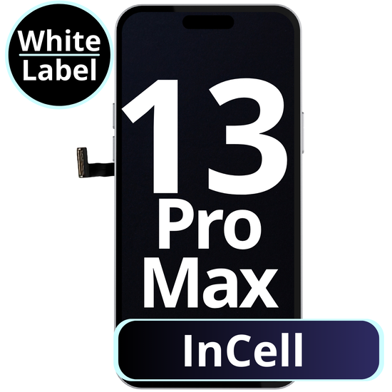 LCD Incell For IPhone 13 Pro Max White Box (Replaceable IC)