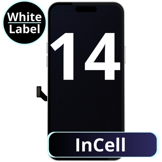 LCD Incell For IPhone 14 White Box
