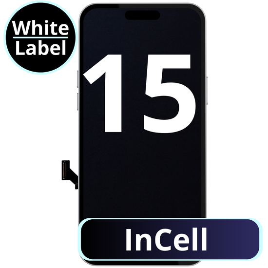 LCD For IPhone 15 Incell White Box